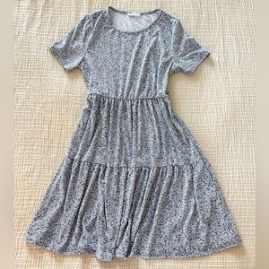 Bombom blue floral dress